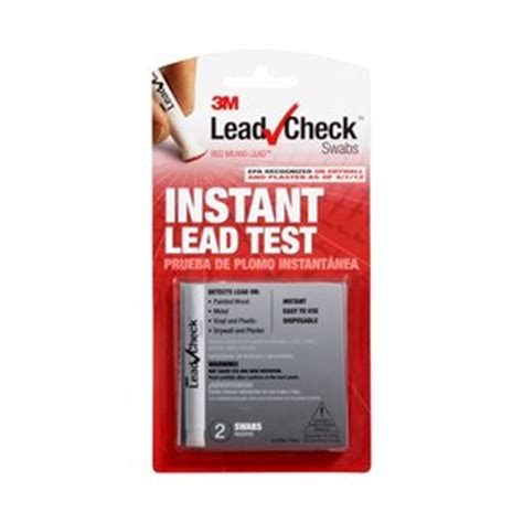 home depot lead paint test|lead check household test kit.